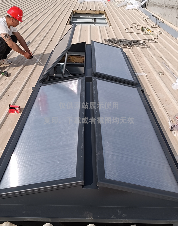 兰州王老吉生产车间宁县排烟天窗