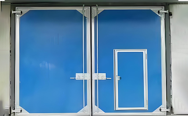 宁县工业平开门