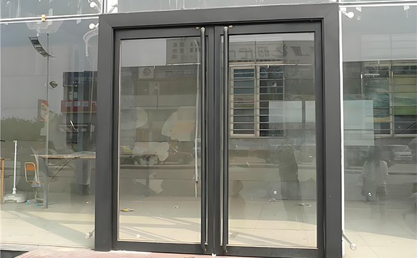 宁县玻璃地弹门