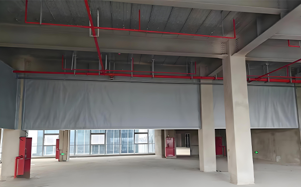 宁县防火布挡烟垂壁